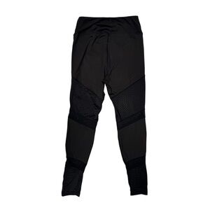 Black XS Mesh Panel Leggings